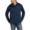 Ariat® Men's Indigo Heather Caldwell 1/4 Zip Sweater Jacket 10033005 -ARIAT Cowboy Gear 57 4c54d404 8e31 40ab 9788 0e9e14c77ae0