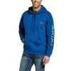 Ariat® Men's Stencil Logo Brushed Fleece Cobalt Hoodie 10033146 -ARIAT Cowboy Gear 57 5c2ec1f3 0d4e 499b ac62 d0bc6e5fef47