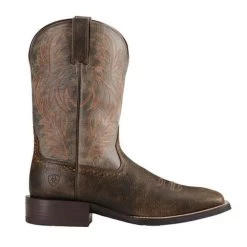 Ariat Men's Sport Western Brooklyn Brown/Ashes Boots 10019958 -ARIAT Cowboy Gear 57 633eeb8d e3ed 4374 9a30 f4db420f6492