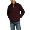 Ariat® Men's Malbec Heather Bowdrie Bonded Full Zip Jacket 10032962 -ARIAT Cowboy Gear 57 7986a311 4a22 4a5d 845f 305d7a0348eb