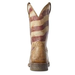 Ariat® Men's Distressed Brown And Flag Circuit Proud Boots 10031513 -ARIAT Cowboy Gear 57 8bb11e0b d884 410e b4d8 16349fc523b5