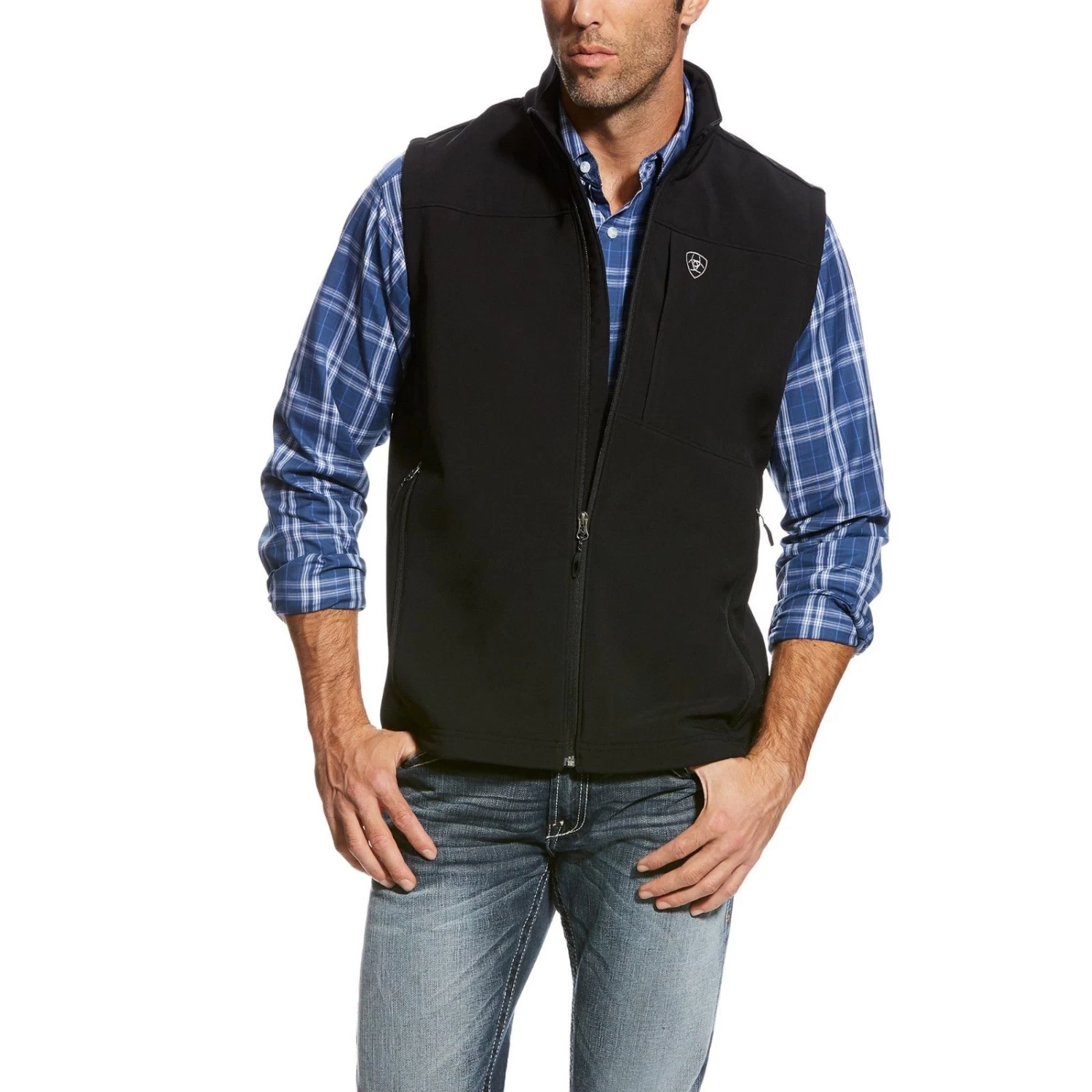 Ariat® Men's Vernon 2.0 Softshell Vest 4 Ariat® Men's Vernon 2.0 Softshell Vest - Image 2