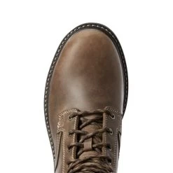 Ariat® Men's Brown Groundbreaker 6" Steel Toe Boot 10031418 -ARIAT Cowboy Gear 57 92f91a9e 56af 4ade 881c 39328d2bc394