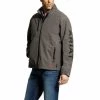 Ariat® Men's Iron Gray Flame-Resistant Team Logo Jacket 10027870 -ARIAT Cowboy Gear 57 adcb9a82 5955 490a 99ed f49ecc2cf6a1