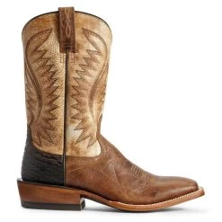 Ariat® Men's Clay And Tarnished Alabaster Ringer Boots 10031457 -ARIAT Cowboy Gear 57 be2c5e3e 54b8 4d04 a7f1 b7c16bcbbfd7