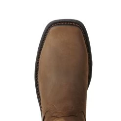 Ariat® Men's Workhog Square Composite Toe H2O Brown Work Boot 10020092 -ARIAT Cowboy Gear 57 c07c7d93 c2b8 4a31 9c1b edb28931625e