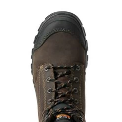 Ariat® Men's Treadfast 6" Steel Toe Waterproof Work Boots 10034673 -ARIAT Cowboy Gear 57 dbd7fa6e 729f 4c99 87cd 455e88a11fa7