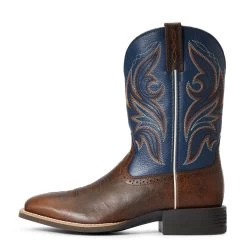 Ariat Men's Sport Knockout Wide Square Toe Western Boots 10033981 -ARIAT Cowboy Gear 57 e0e38ba1 586f 4143 810c 30f2fee01aeb