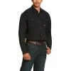Ariat® Men's Rebar Made Tough DuraStretch Black Work Shirt 10027826 1 Ariat® Men's Rebar Made Tough DuraStretch Black Work Shirt 10027826 -ARIAT Cowboy Gear 57 e1def327 c500 4105 84fe 9ed58a78d5c3