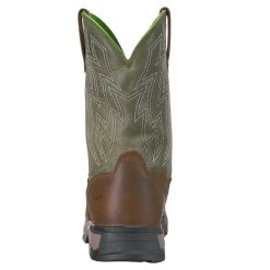Ariat® Men's Rebar Flex Western H2O Rye Brown & Green Boots 10021485 -ARIAT Cowboy Gear Ariat 10021485 4