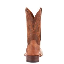 Ariat Men's Tannin Brown Plano Western Boots 10025168 -ARIAT Cowboy Gear F18 MNS Plano Simmons 10025168 heel