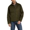 Ariat Men's Grizzly Canvas Brine Olive Conceal Carry Jacket10033001 -ARIAT Cowboy Gear F20 MNS WEST Gaglione 10033001 front 1 1ab6ee80 3cb9 4b7d 9c1d 5ff34cab2823