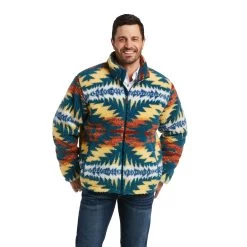 Ariat® Men's Pendleton Fleece Jacket Night Dance 10036947