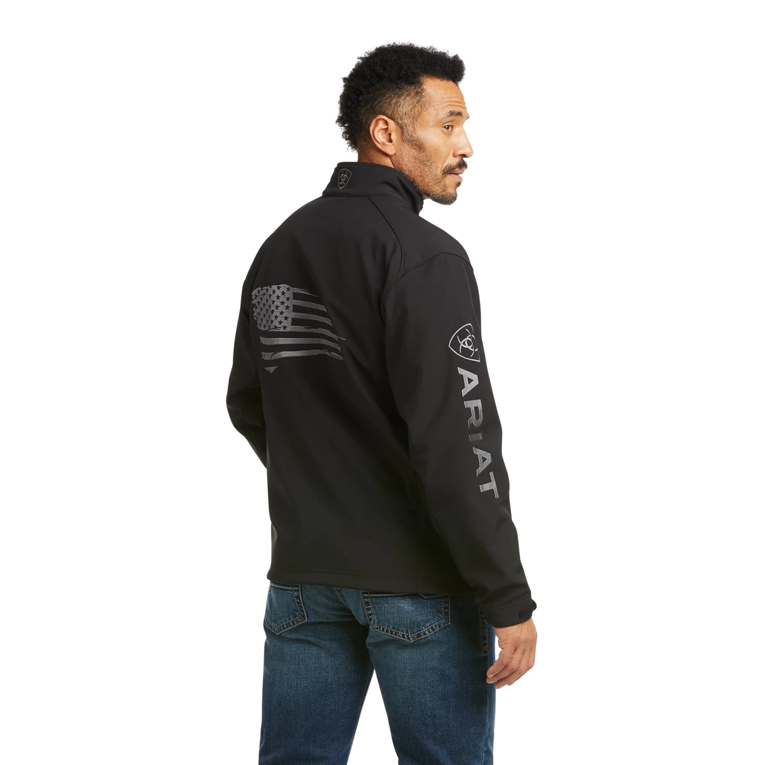 Ariat Men's Logo 2.0 Patriot Black Concealed Carry Jacket 10037439 4 Ariat Men's Logo 2.0 Patriot Black Concealed Carry Jacket 10037439 - Image 2
