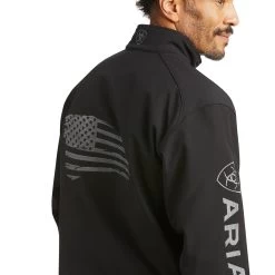 Ariat Men's Logo 2.0 Patriot Black Concealed Carry Jacket 10037439 9 Ariat Men's Logo 2.0 Patriot Black Concealed Carry Jacket 10037439 -ARIAT Cowboy Gear F21 MNS WEST 10037439 detail01 1