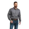 Ariat® Men's Team Logo Casual Quiet Shade Shirt 10037479 -ARIAT Cowboy Gear F21 MNS WEST 10037479 front