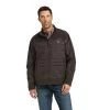 Ariat Men's Elevation Espresso Insulated Softshell Jacket 10037521 -ARIAT Cowboy Gear F21 MNS WEST 10037521 front 1