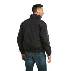 Ariat Men's Team Logo Concealed Carry Black Insulated Jacket 10037539 -ARIAT Cowboy Gear F21 MNS WEST 10037539 back