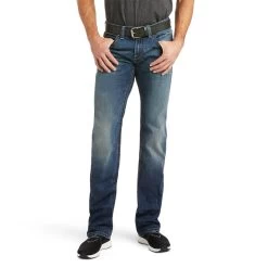 Ariat® Men's M7 Jayce Rocker TekStretch Straight Leg Jeans 10037965 8 Ariat® Men's M7 Jayce Rocker TekStretch Straight Leg Jeans 10037965 -ARIAT Cowboy Gear F21 MNS WEST 10037965 front