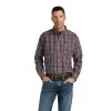 Ariat® Men's Pro Series Sergio Classic Fit Naval Base Shirt 10038034 -ARIAT Cowboy Gear F21 MNS WEST 10038034 front