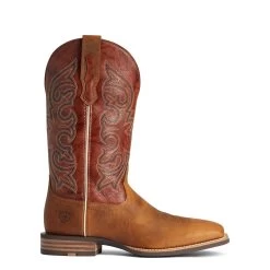 Ariat Men's Everlite Go Getter Brown & Rust Western Boots 10038369 -ARIAT Cowboy Gear F21 MNS WEST 10038369 side11