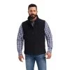 Ariat Men's Vernon Vent Black And Grey Softshell Vest 10038498 2 Ariat Men's Vernon Vent Black And Grey Softshell Vest 10038498 -ARIAT Cowboy Gear F21 MNS WEST 10038498 front