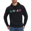 Ariat® Men's Mexican Black Hoodie 10038962 2 Ariat® Men's Mexican Black Hoodie 10038962 -ARIAT Cowboy Gear F21 MNS WEST 10038962 front