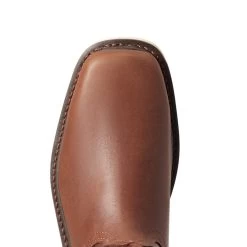 Ariat® Men's Rambler Wedge Foothill Brown Steel Toe Work Boots 10035883 -ARIAT Cowboy Gear F21 MNS WORK 10035883 toe