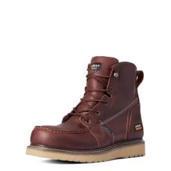 Ariat Men's Rebar Wedge MOC Toe 6" H2O Rusted Copper Boot 10035916 11 Ariat Men's Rebar Wedge MOC Toe 6" H2O Rusted Copper Boot 10035916 -ARIAT Cowboy Gear F21 MNS WORK 10035916 3 4 front