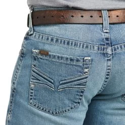 Ariat Men's M4 Edwards Stretch Stackable Boot Cut Jeans 10036075 -ARIAT Cowboy Gear F21 WEST MNS 10036075 detail03