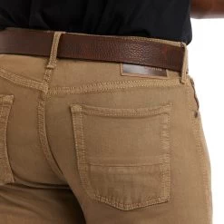 Ariat Men's M7 Rocker Stretch Grizzly Straight Whiskey Jeans 10036875 13 Ariat Men's M7 Rocker Stretch Grizzly Straight Whiskey Jeans 10036875 -ARIAT Cowboy Gear F21 WEST MNS 10036875 detail02 1