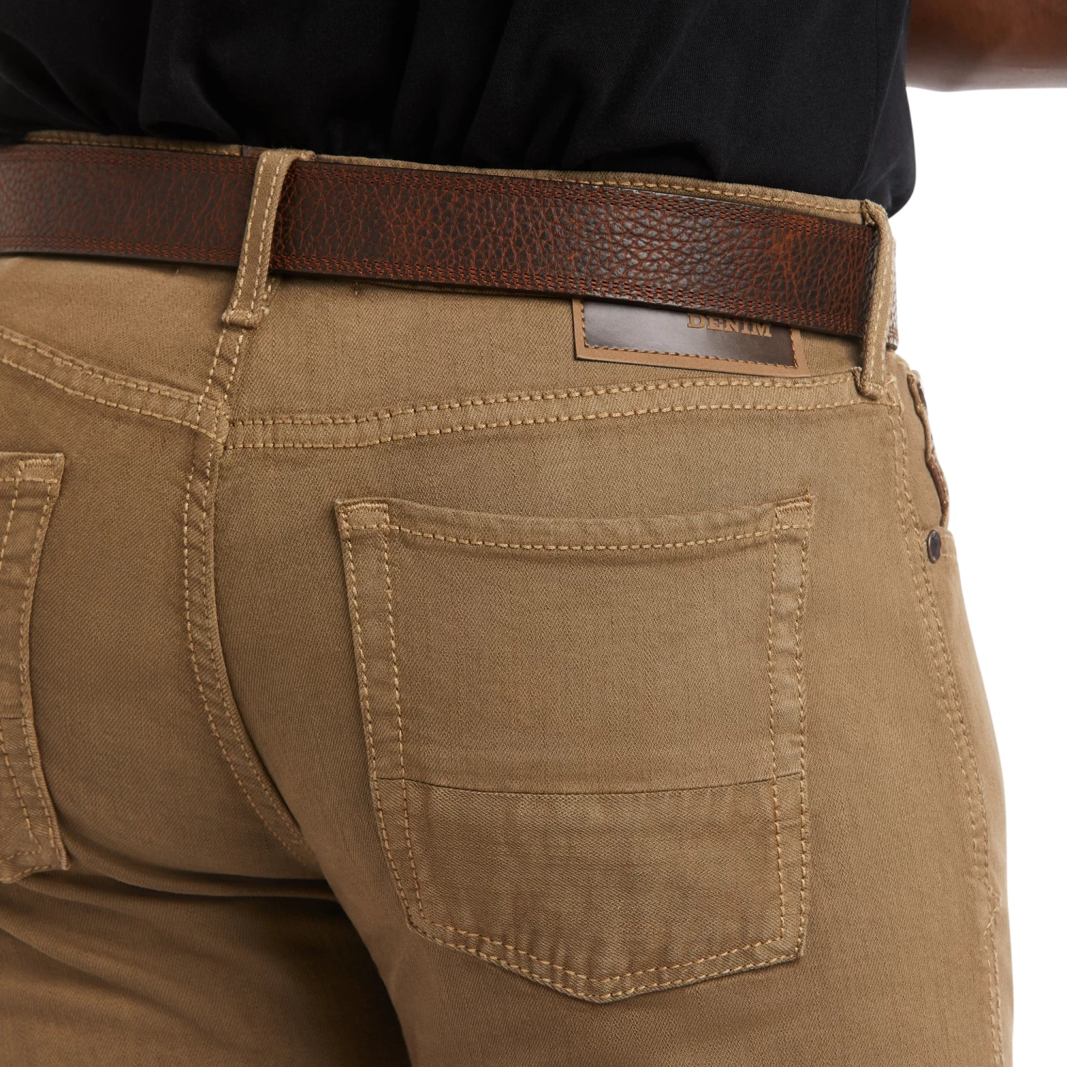 Ariat Men's M7 Rocker Stretch Grizzly Straight Whiskey Jeans 10036875 8 Ariat Men's M7 Rocker Stretch Grizzly Straight Whiskey Jeans 10036875 - Image 6