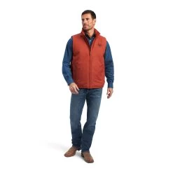 Ariat® Men's Team Logo Concealed Carry Arabian Spice Vest 10041527 9 Ariat® Men's Team Logo Concealed Carry Arabian Spice Vest 10041527 -ARIAT Cowboy Gear F22 MNS WEST 10041527 full