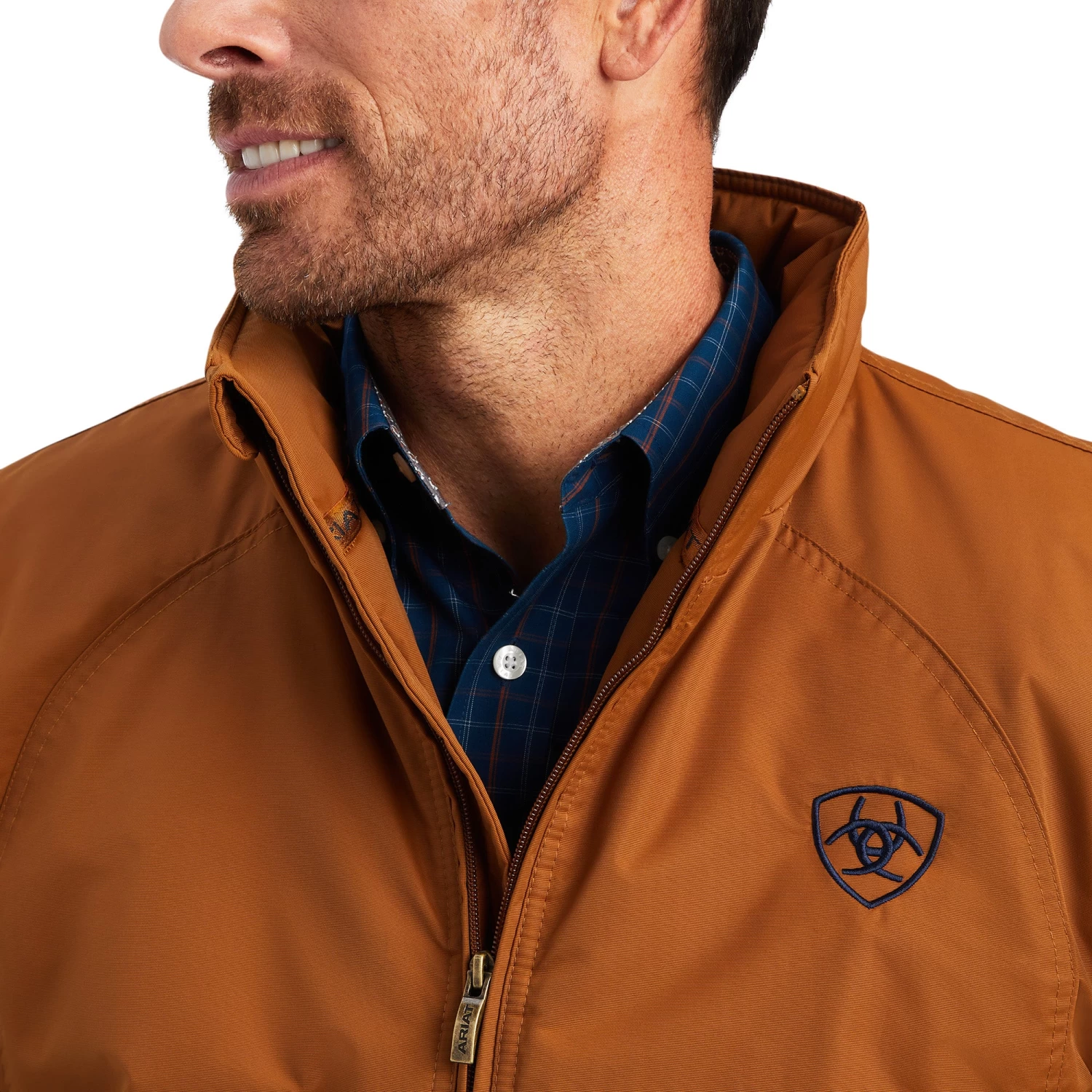 Ariat® Men's Chestnut Team Logo Insulated Concealed Carry Jacket 10041545 5 Ariat® Men's Chestnut Team Logo Insulated Concealed Carry Jacket 10041545 - Image 3