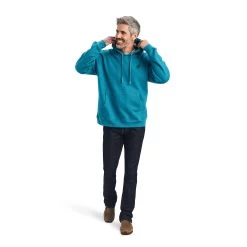 Ariat® Men's Desert Sun Ocean Depths Hooded Sweatshirt 10041726 -ARIAT Cowboy Gear F22 MNS WEST 10041726 full