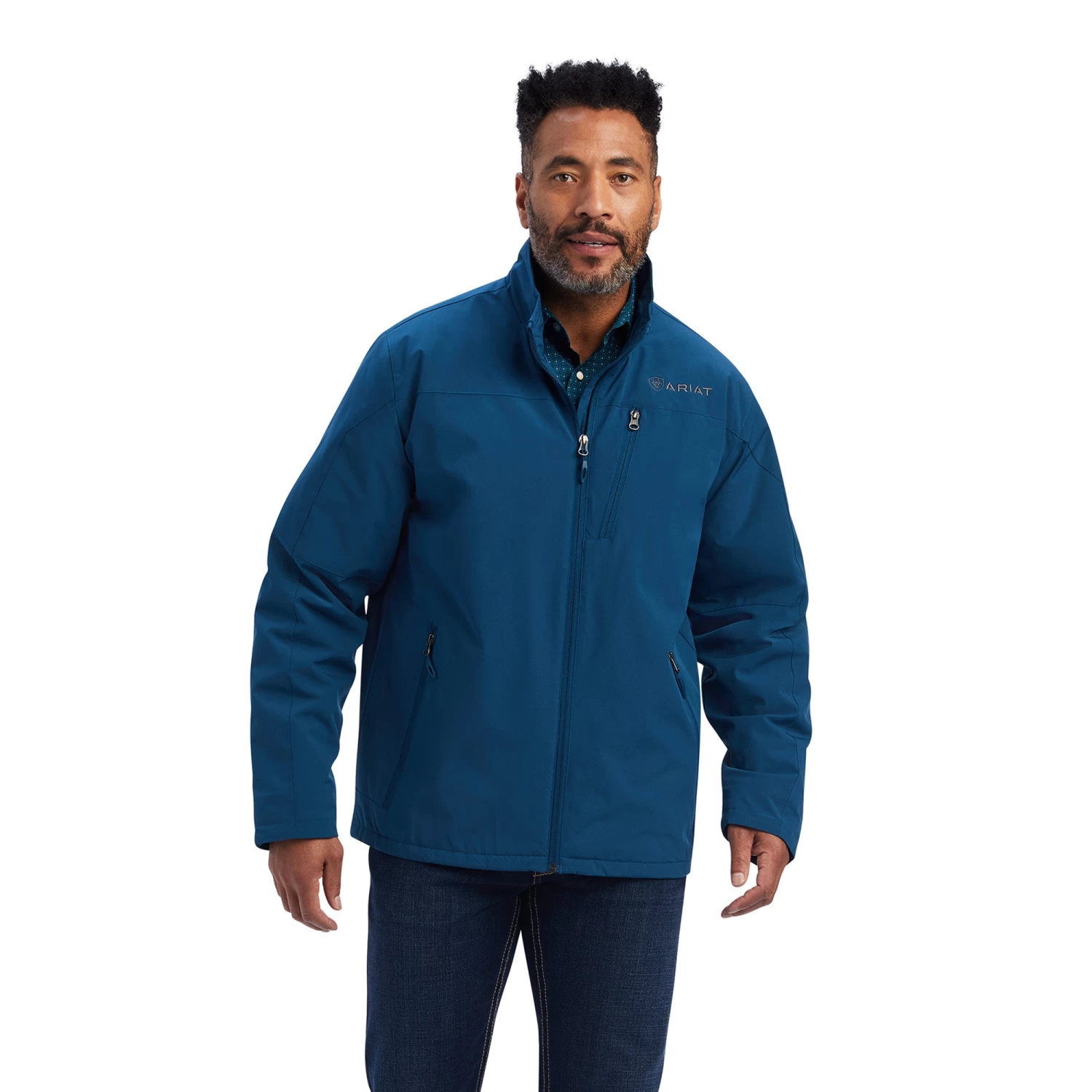 Ariat® Men's Tek Flex Insulation Majolica Blue Jacket 10041800 3 Ariat® Men's Tek Flex Insulation Majolica Blue Jacket 10041800