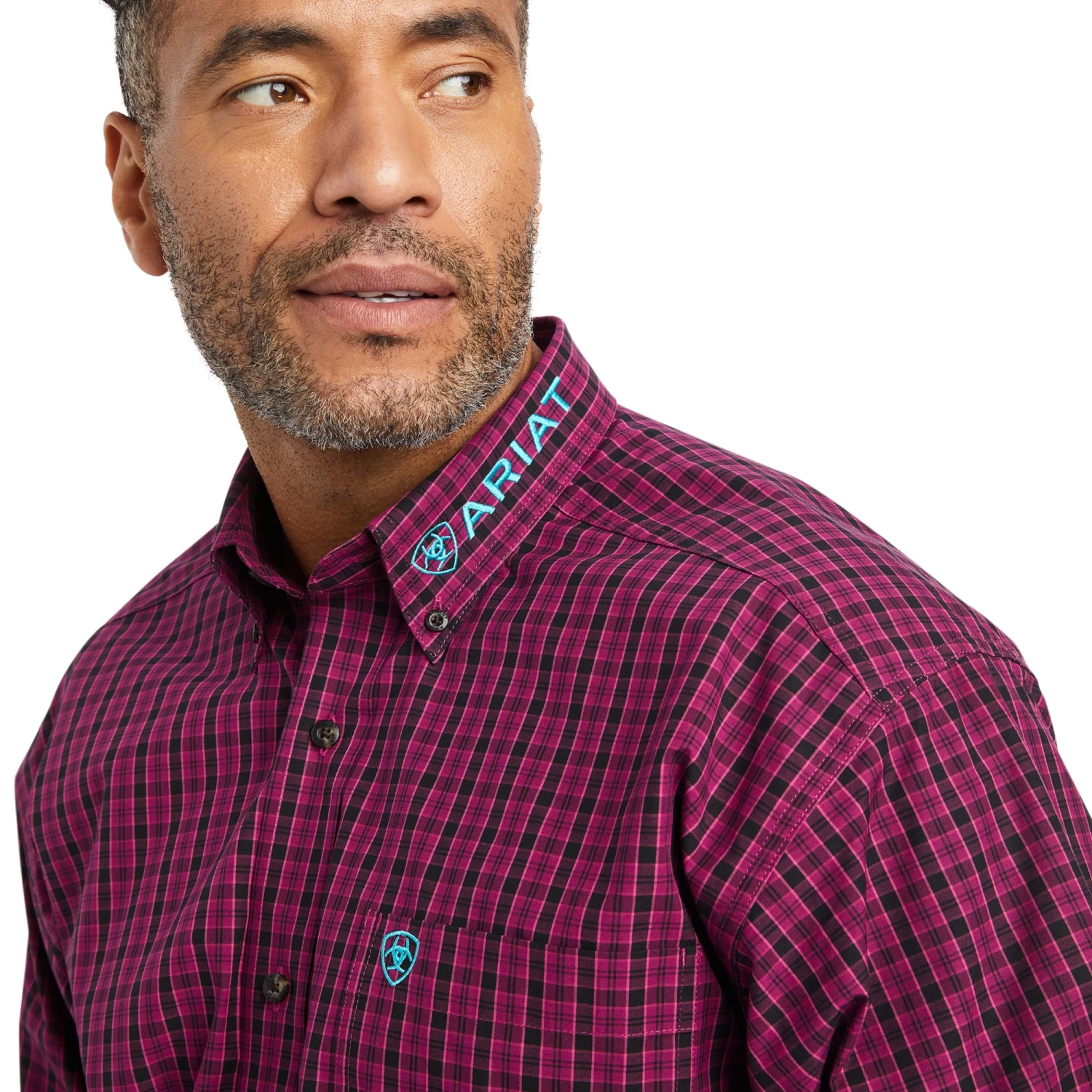 Ariat® Men's Pro Team Copper Beet Red Button Down Shirt 10042355 6 Ariat® Men's Pro Team Copper Beet Red Button Down Shirt 10042355 - Image 4