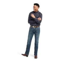 Ariat® Men's Giannis Carafe Classic Fit Button Down Shirt 10042371 8 Ariat® Men's Giannis Carafe Classic Fit Button Down Shirt 10042371 -ARIAT Cowboy Gear F22 MNS WEST 10042371 full