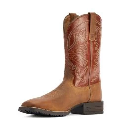 Ariat® Men's Hybrid Ranchwork Sorrel Crunch Western Boots 10042394 14 Ariat® Men's Hybrid Ranchwork Sorrel Crunch Western Boots 10042394 -ARIAT Cowboy Gear F22 MNS WEST 10042394 medial