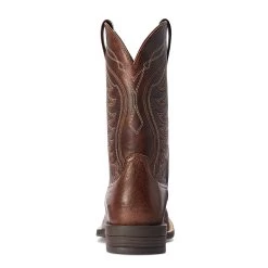 Ariat® Men's Reckoning Smooth Quill& Brown Boots 10042473 -ARIAT Cowboy Gear F22 MNS WEST 10042473 heel