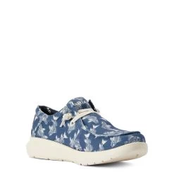 Ariat® Men's Hilo Stretch Lace Bonefish Blue Slip On Shoes 10042500 14 Ariat® Men's Hilo Stretch Lace Bonefish Blue Slip On Shoes 10042500 -ARIAT Cowboy Gear F22 MNS WEST 10042500 medial