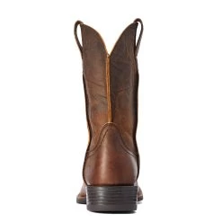 Ariat Men's Sport Rambler Bartop Brown Square Toe Boots 10042586 -ARIAT Cowboy Gear F22 MNS WEST 10042586 heel