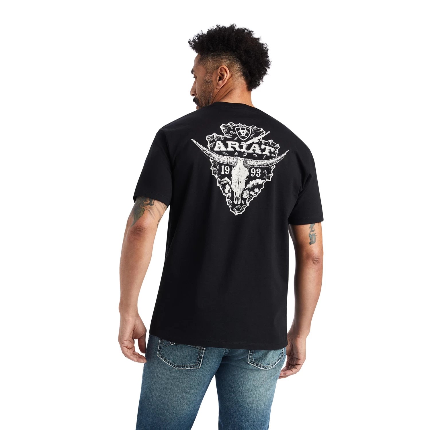 Ariat® Men's Black Arrowhead 2.0 Graphic T-Shirt 10042635 3 Ariat® Men's Black Arrowhead 2.0 Graphic T-Shirt 10042635