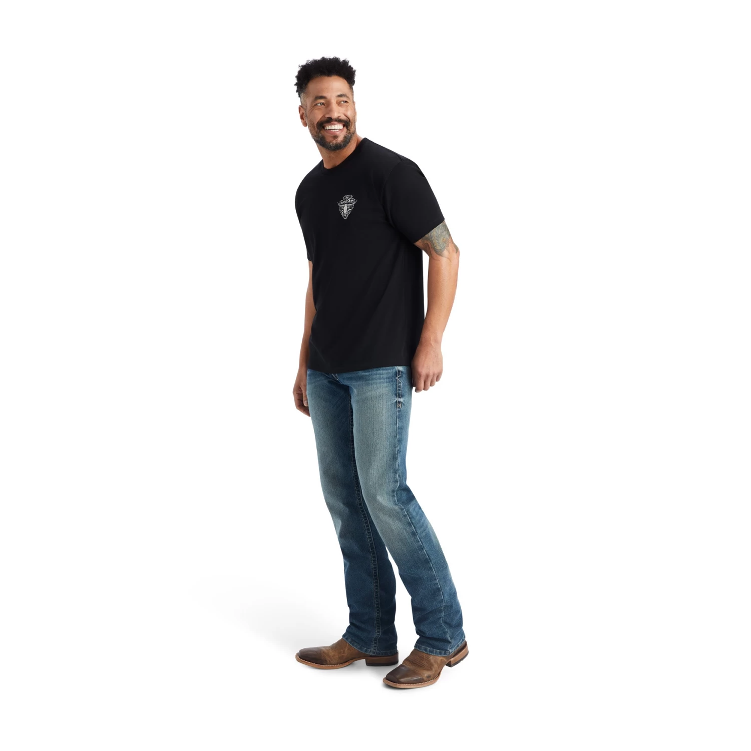 Ariat® Men's Black Arrowhead 2.0 Graphic T-Shirt 10042635 6 Ariat® Men's Black Arrowhead 2.0 Graphic T-Shirt 10042635 - Image 4