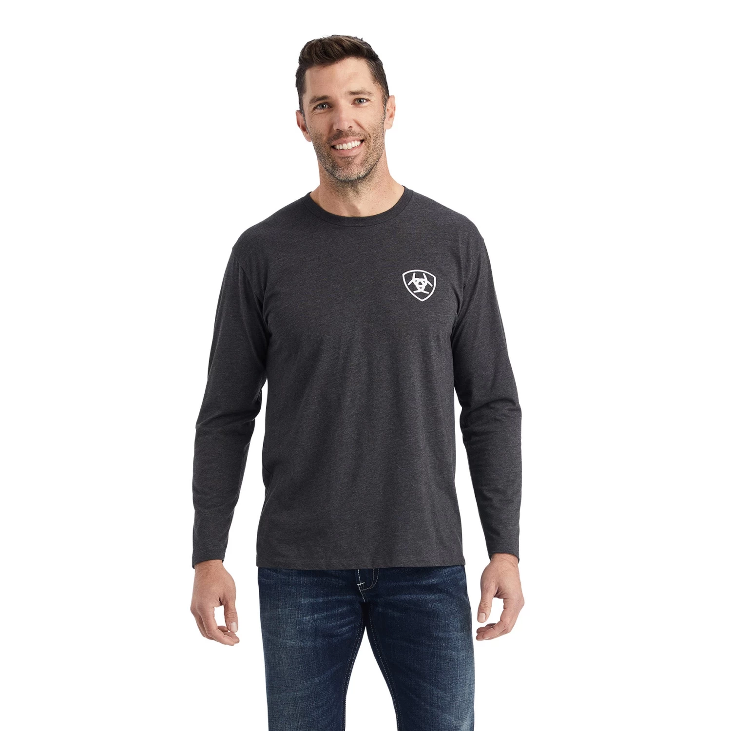 Ariat® Men's Land Of The Free Black T-Shirt 10042779 4 Ariat® Men's Land Of The Free Black T-Shirt 10042779 - Image 2
