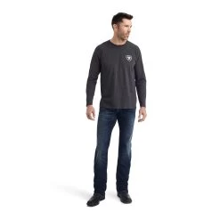 Ariat® Men's Land Of The Free Black T-Shirt 10042779 8 Ariat® Men's Land Of The Free Black T-Shirt 10042779 -ARIAT Cowboy Gear F22 MNS WEST 10042779 full