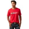 Ariat® Men's Viva Mexico Independent SMU Red T-Shirt 10043068 -ARIAT Cowboy Gear F22 MNS WEST 10043068 front