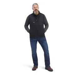 Ariat Men's Rebar Cloud 9 Insulated Black Vest 10041503 -ARIAT Cowboy Gear F22 MNS WORK 10041503 full