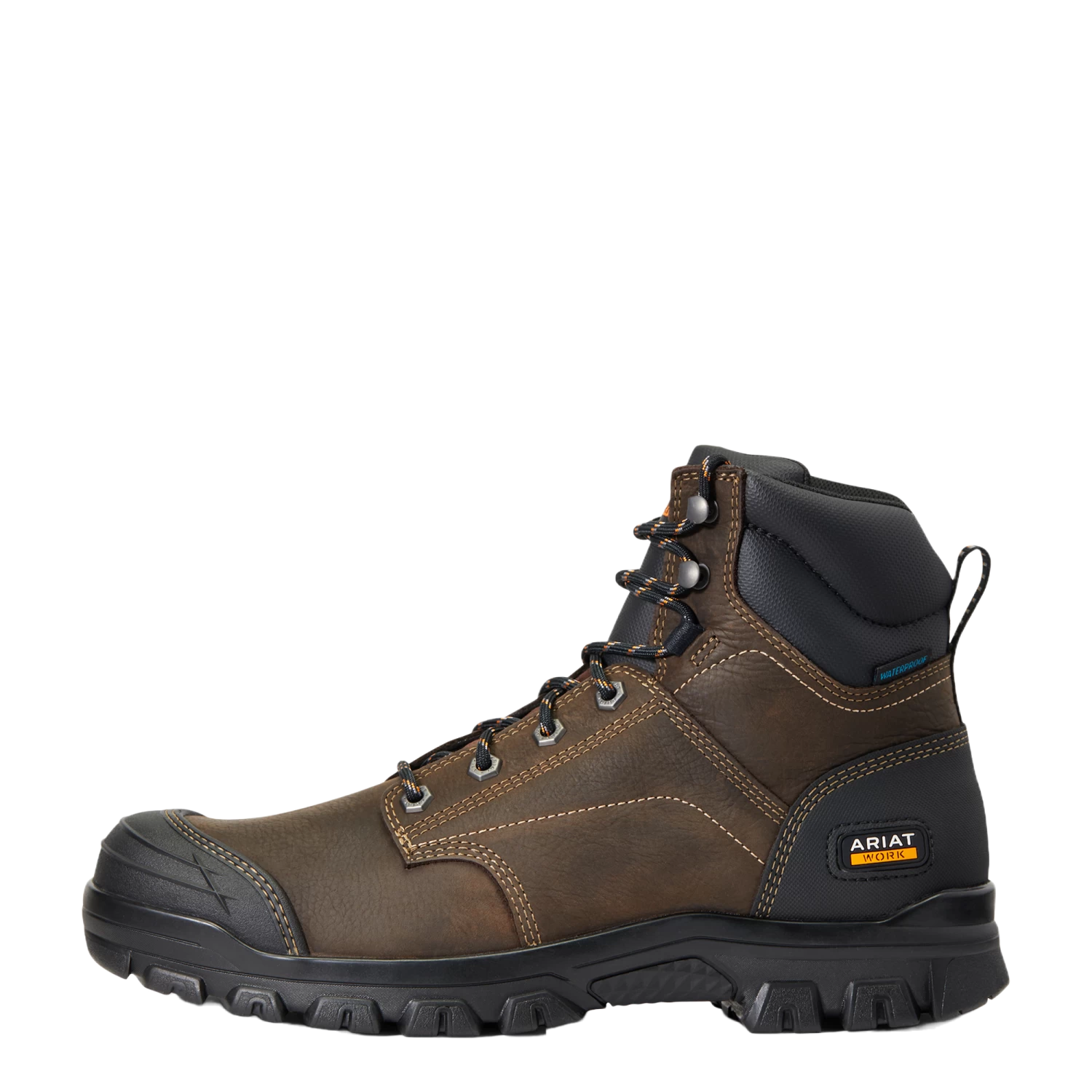 Ariat® Men's Treadfast 6" Waterproof Dark Brown Work Boots 10040266 7 Ariat® Men's Treadfast 6" Waterproof Dark Brown Work Boots 10040266 - Image 5