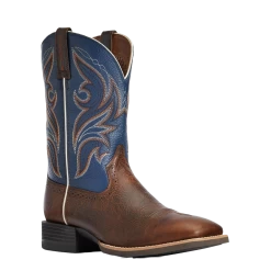 Ariat Men's Sport Knockout Wide Square Toe Western Boots 10033981